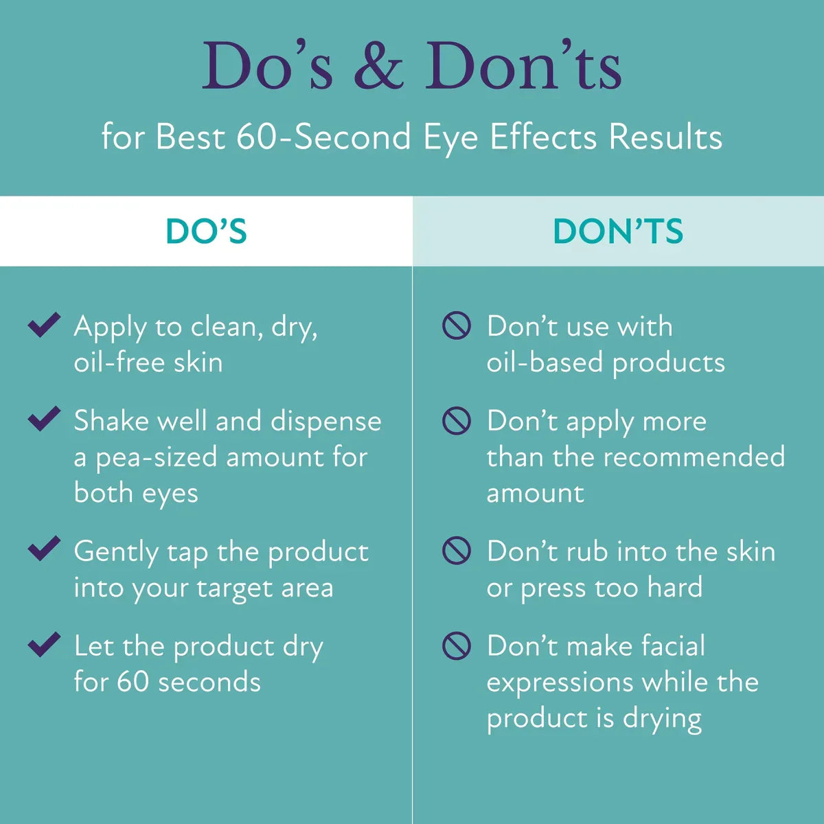 60-Second Eye Effects (Buy 1, Get 1 Free)